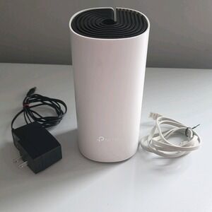 TP-LINK Deco M4R AC1200 Dual-Band Wi-Fi 5 Mesh Router With Cords Tested Works
